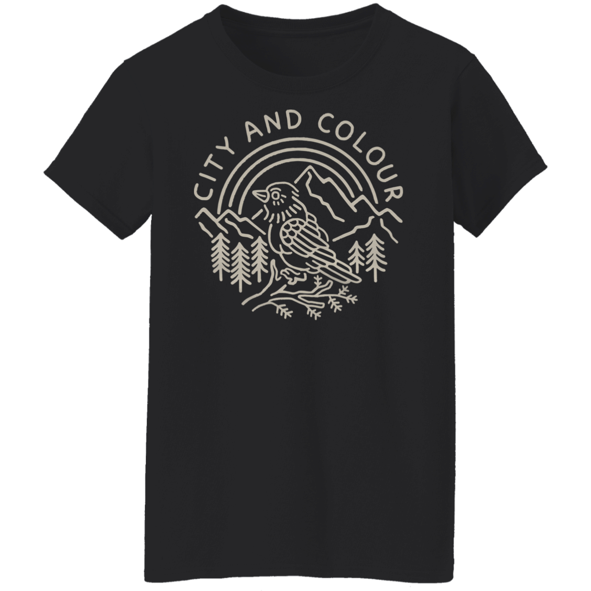 City And Colour Merch Robin 1 Ladies’ T-Shirt