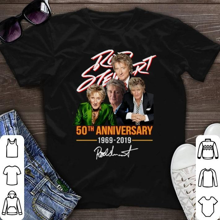 Signature Rod Stewart 50Th Anniversary 19692019 Shirt 3837