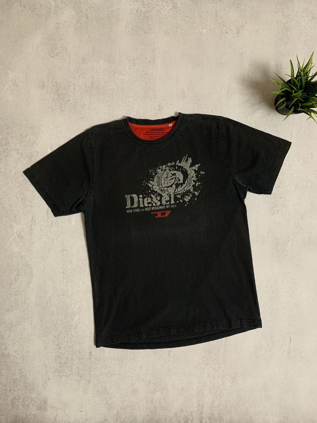 Crazy Diesel T Shirt Tee Baggy Big Logo Distressed Y2K 90s, Shirt Outfit, Gift For Men, For Women