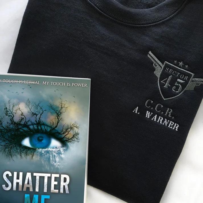 Aaron Warner Shatter Me 45 Sector CCR Uniform Crewneck Shirt/Sweatshirt, BookTok Merch, Bookish Merch