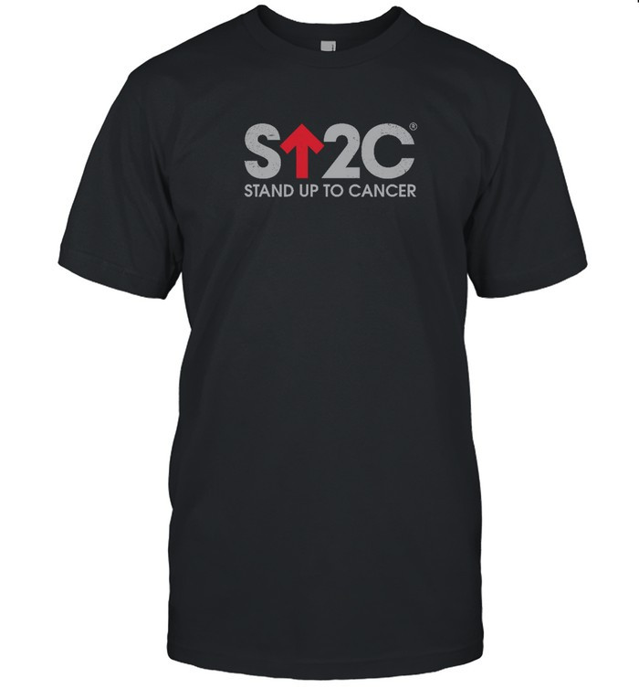 Stand Up To Cancer Su2C Distressed Short Logo Triblend T Shirt