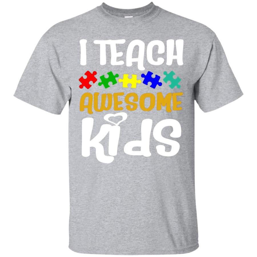 Autism Awareness Special Education Teacher T-Shirt Gift Tee