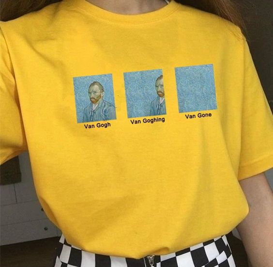 Vincent Van Gogh funny t-Shirt, Shirt Outfit Idea