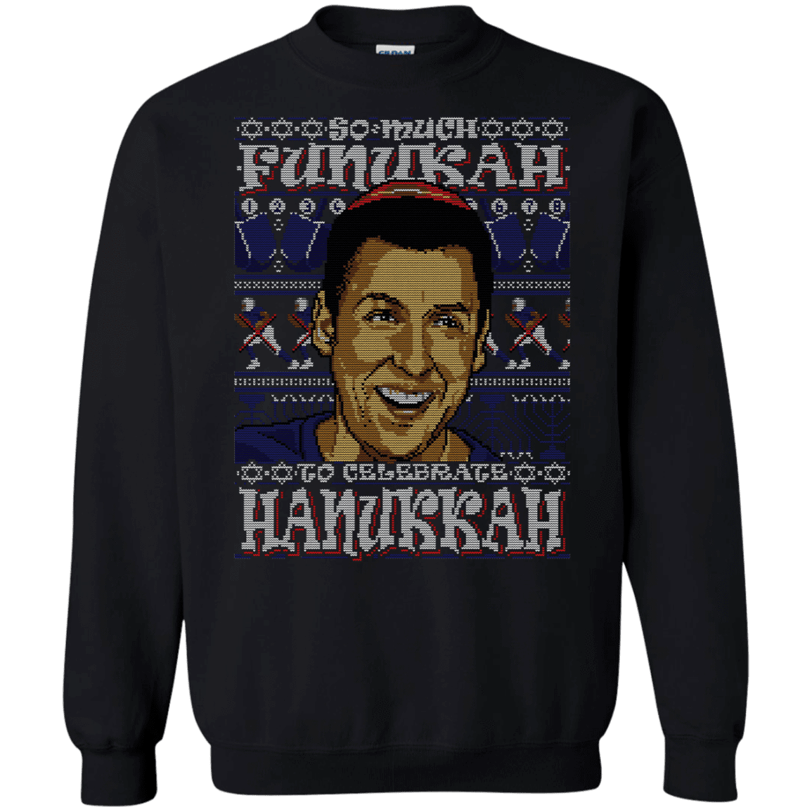 So Much Funukah Crewneck Sweatshirt