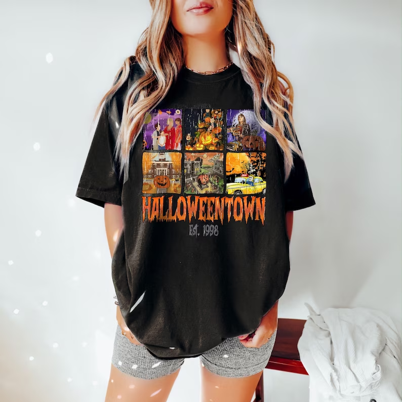 Vintage Halloween Town Est 1998 Shirt