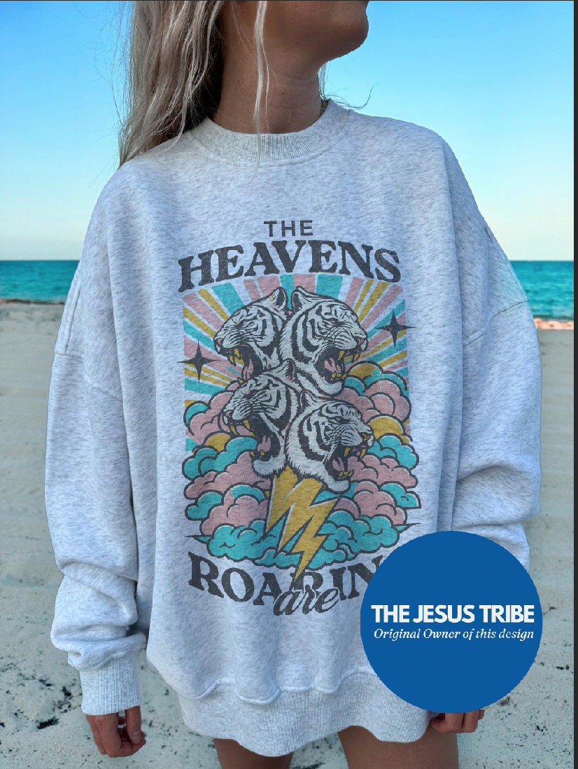 Christian Sweatshirt Christian Apparel Christian Clothing Jesus Sweatshirt Christian Crewneck Jesus Apparel Christian Sweatshirt Woman