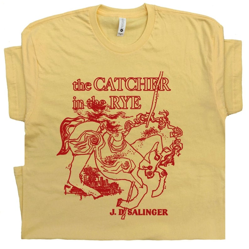 The Catcher In The Rye T-Shirt Cool Book Literary T-Shirt, Shirt Outfit Idea