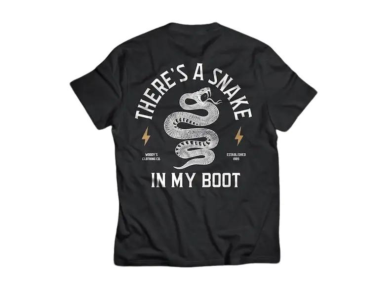 Snake In My Boot Men’s Bella Canvas Shirt Shirt