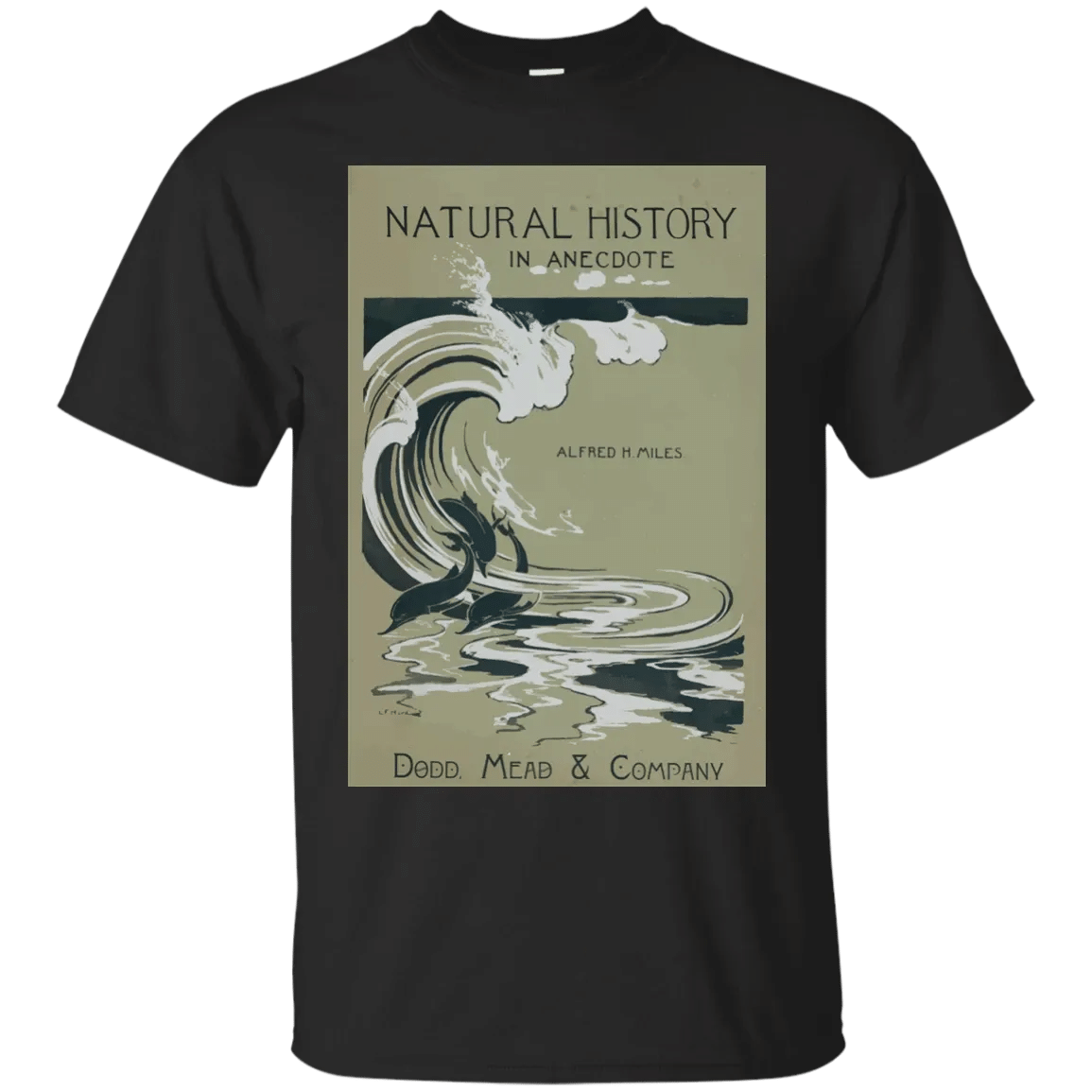 Artist Posters 0385 Natural History In Anecdote Alfred H Miles Dodd Mead Company Lf Hrd T-Shirt