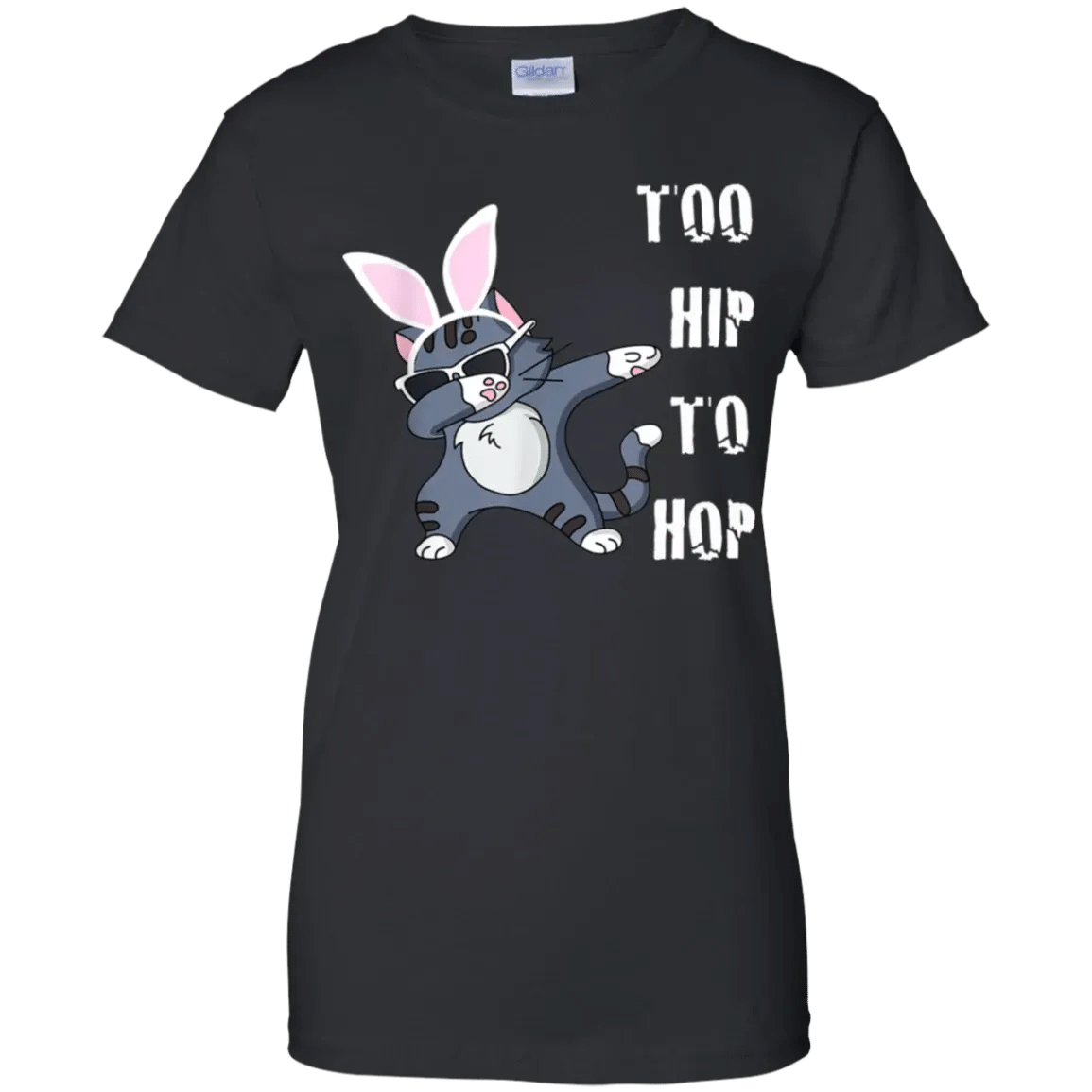 Check Out This Awesome Hip Hop Easter Dabbing Cat Bunny  Cute Easter Gift Shirt G200L Gildan