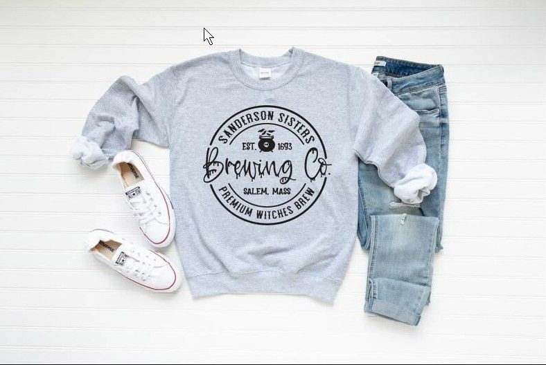 Brewing Co Sweatshirt, Sanderson Sisters Brewing Co, Sanderson Witch Museum Sweatshirt, Halloween Witches, Sanderson Sisters Sweatshirt