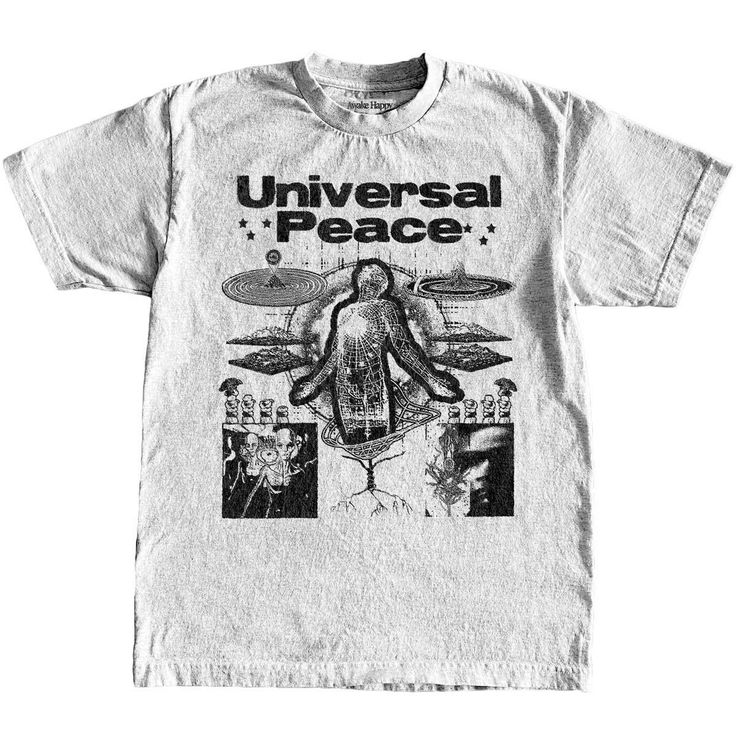 Universal Peace t-shirt outfit, Shirt Outfit Idea