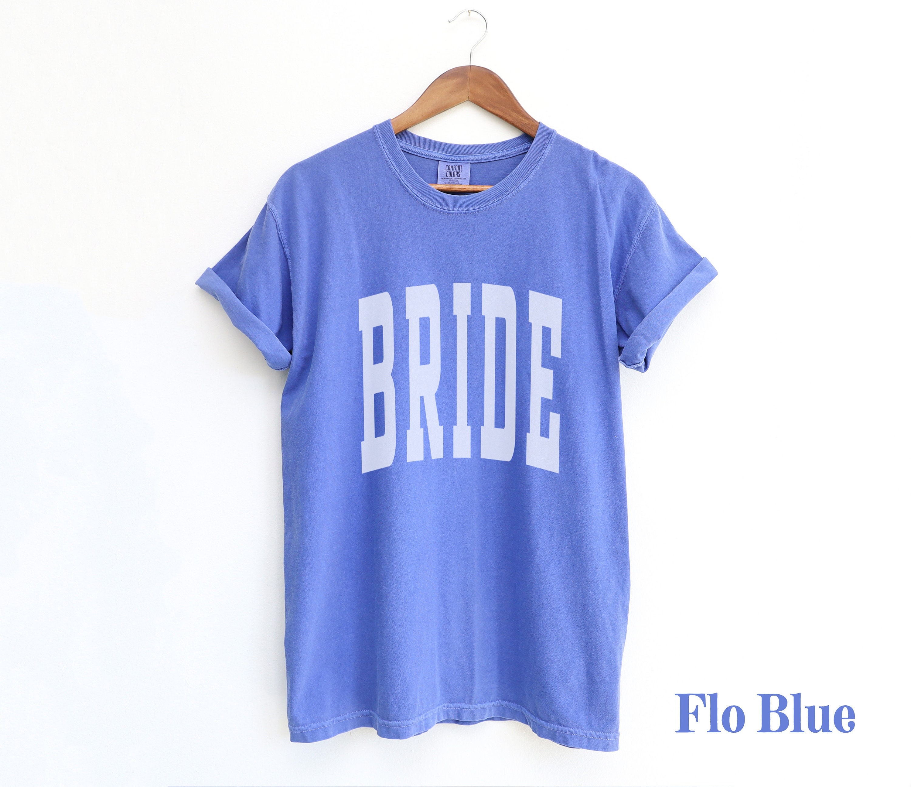 Bride Comfort Colors Tshirt Bride Shirt Bride Gift Bridal Shower Gift for the Bride Engagement Gift Getting Ready Shirts Trendy Bride Tee