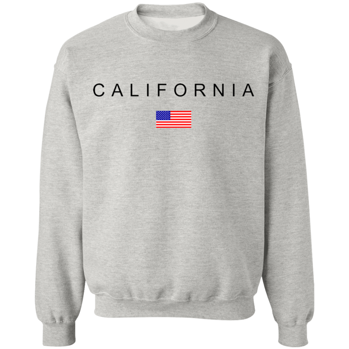 California Usa Flag Sweatshirt