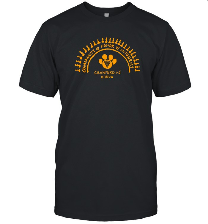 Cranford Police Community, Honor, Integrity T Shirt