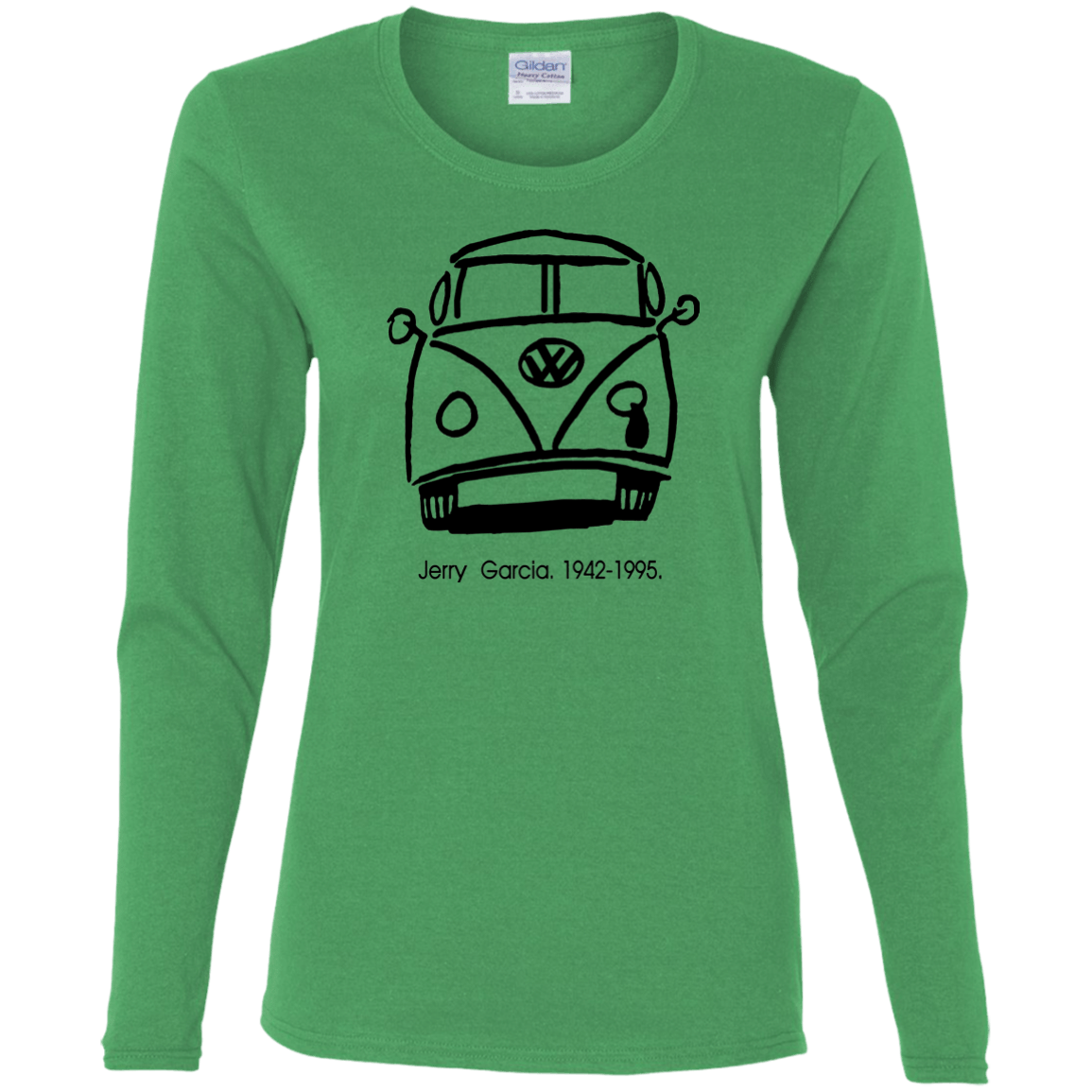 Vw Miss Jerry Ladies Cotton Long Sleeve T-Shirt