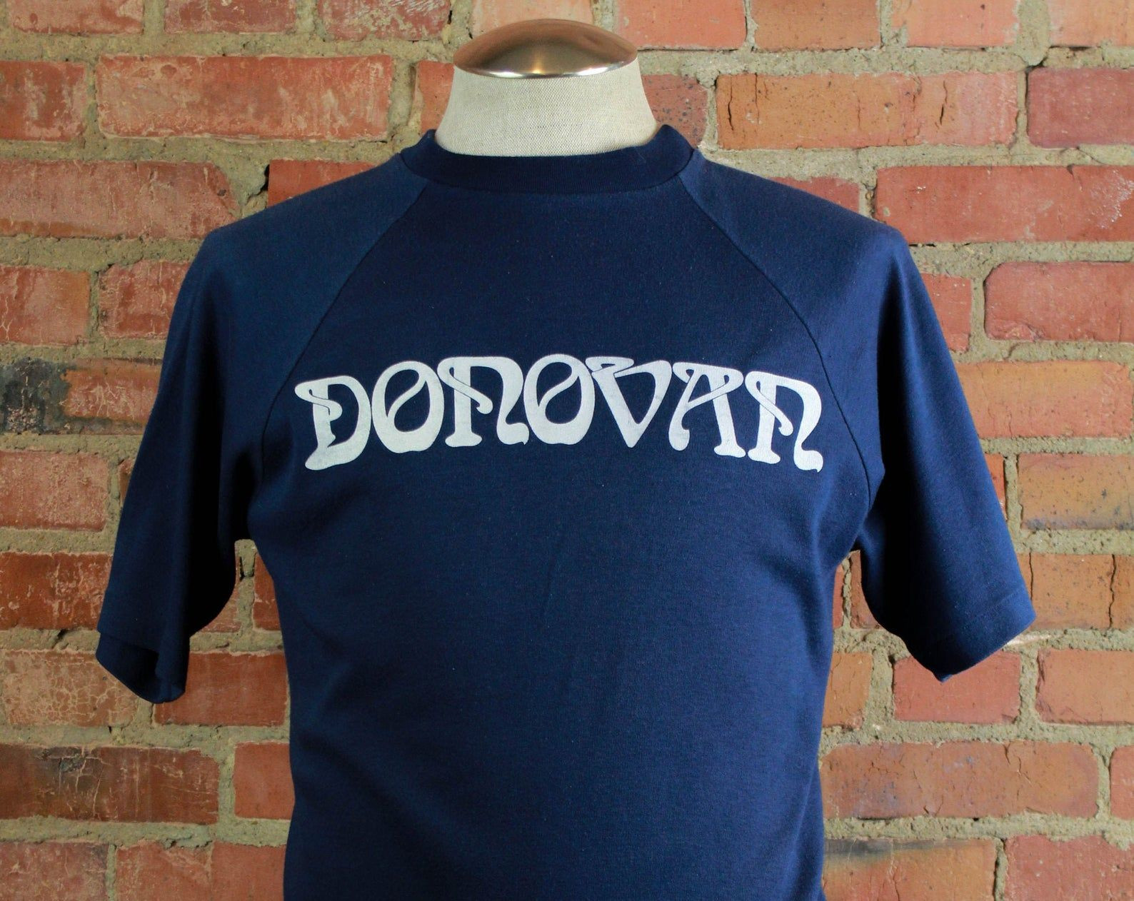 Vintage 70’S Donovan Concert T Shirt Papa Productions Fresno Unisex