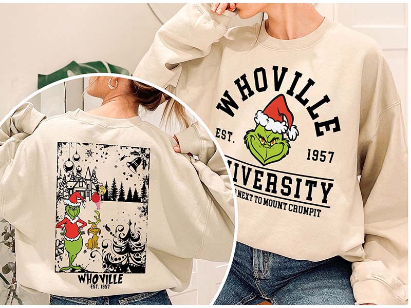 Christmas University Est 1957 Sweatshirt