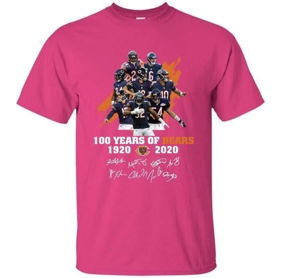 100 Years Of Chicago Bears T-Shirt