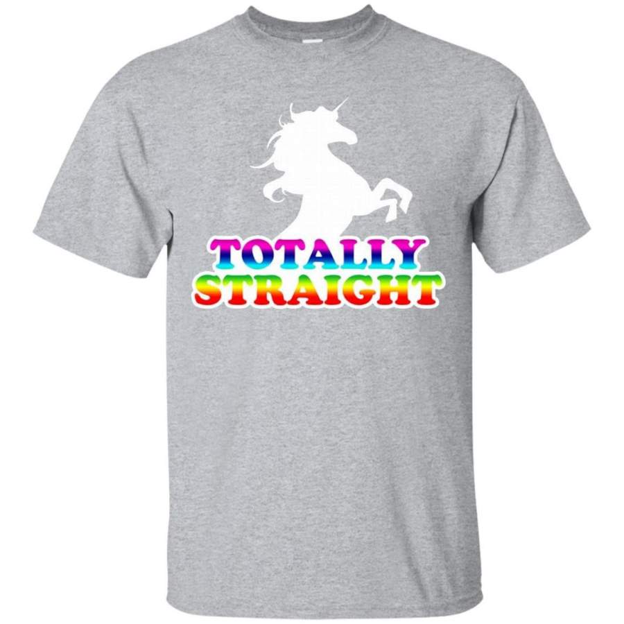 AW Fashions Totally Straight – Gay Pride Premium T-shirt