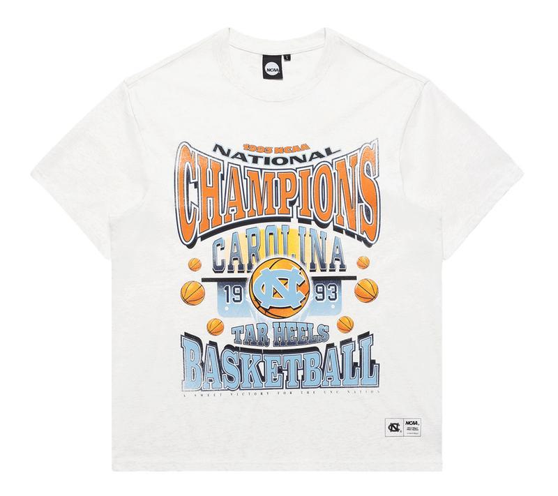 University of North Carolina Ncaa Vintage 1993 Merch, Graphic Vintage Sports Tees Summer Shirts for Men, Summer Tee, Shirt Outfit Idea