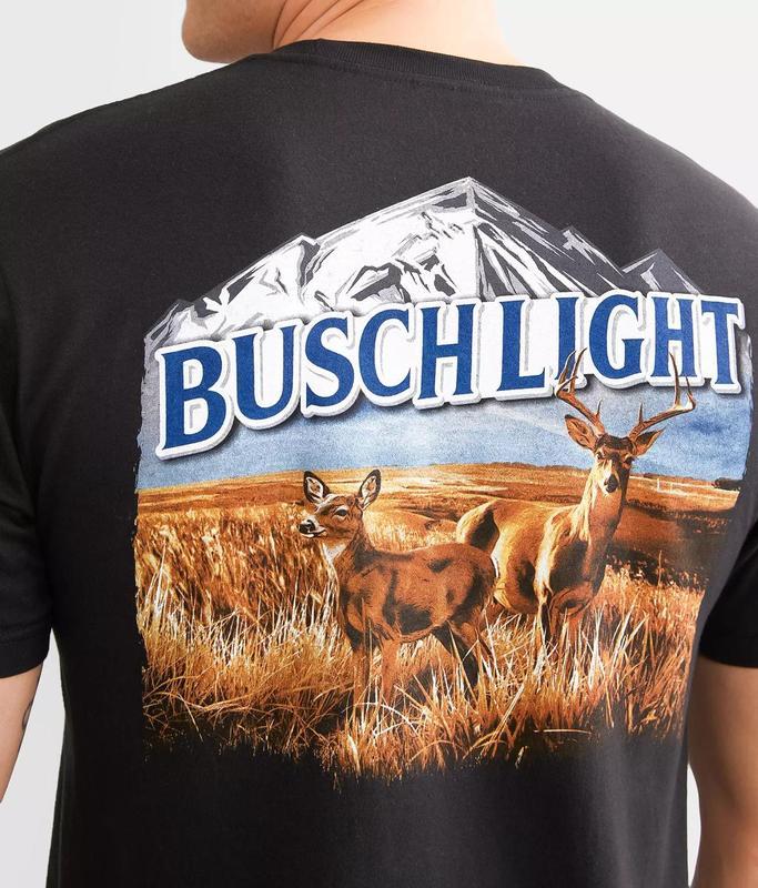 Busch Light Wildfire – 2 Side – T-Shirt. Mix And Match – Color Choices For You – Suitable For Men and Women