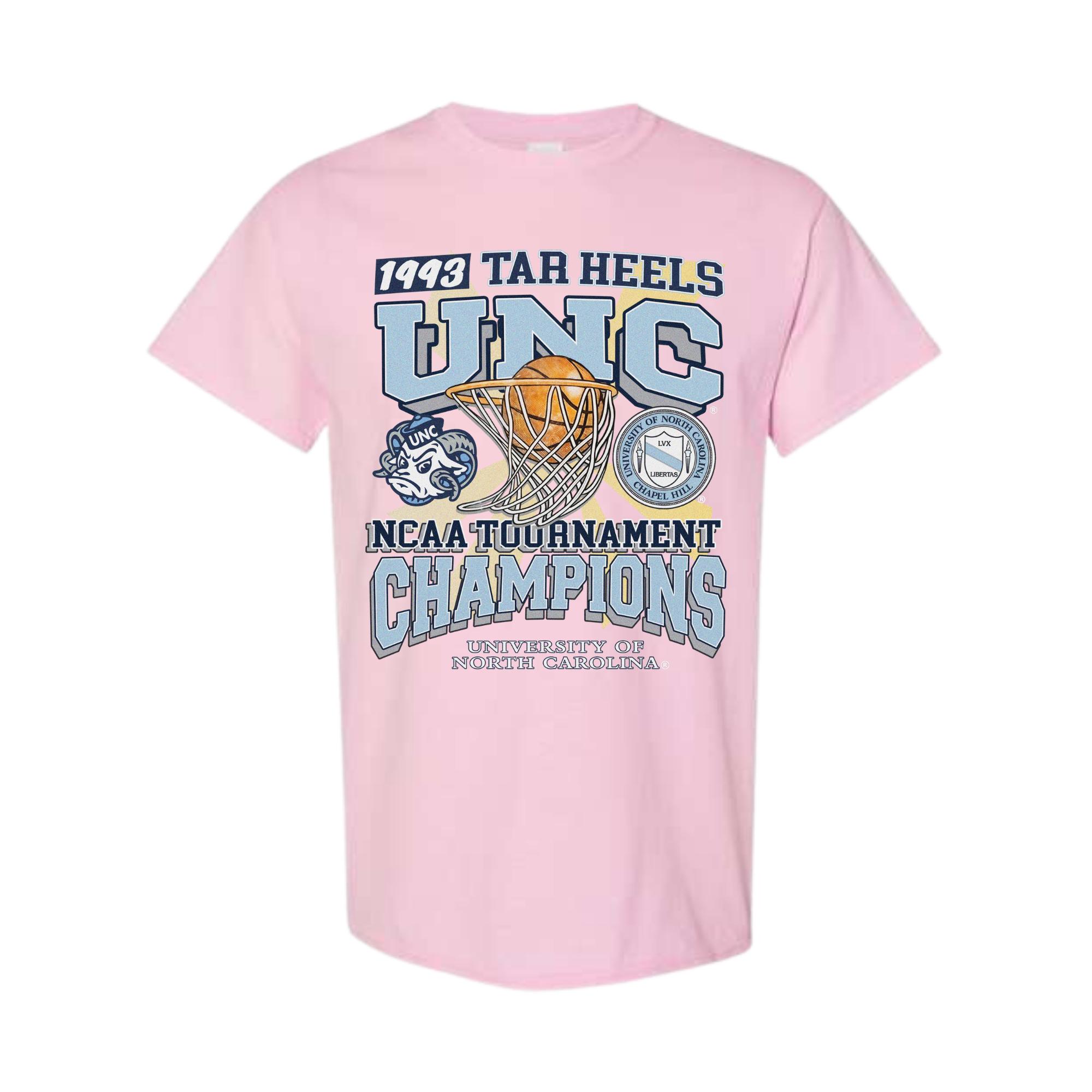 University Of North Carolina Tournament Champs NCAA T-Shirt, Full Color, Full Size terry, Shirt Outfit Idea