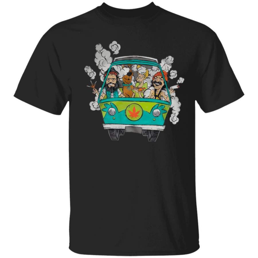 Scooby Doo And Shaggy Cheech And Chong T-shirt, Shirt Outfit Idea