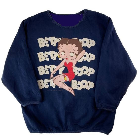 Vintage Betty Boop animated cartoon Sweatshirt Crewneck t-shirt, Shirt Outfit Idea