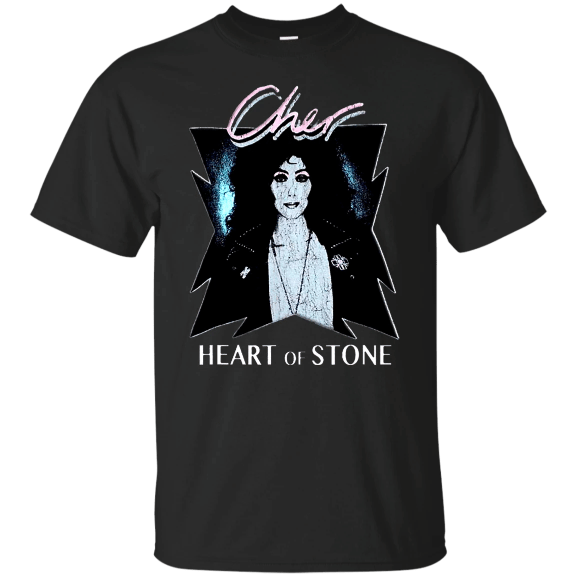 Womans World Tour Cher T-Shirt Heart Of Stone