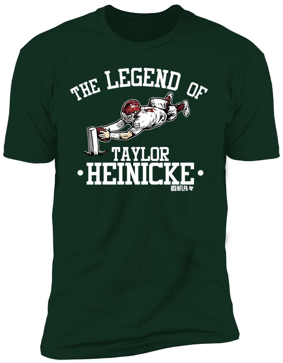 The Legend Of Taylor Heinicke Premium Men Shirt