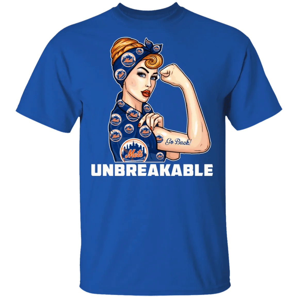 Beautiful Girl Unbreakable Go New York Mets T Shirt