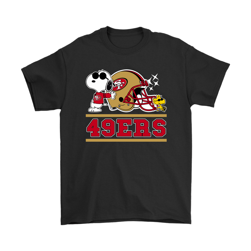 Shop The San Francisco 49ers Joe Cool And Woodstock Snoopy Mashup Shirts, Shirt Outfit Idea