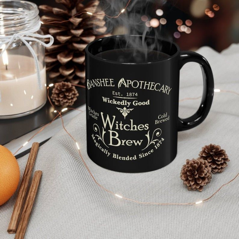 Witch Mug, Witchy Mug, Witches Brew Mug, Halloween Mug, Halloween Witch Mug, Witchy Coffee Mug