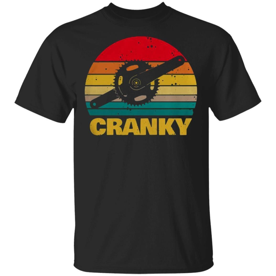 Bicycle Cranky Retro Shirt T Shirt