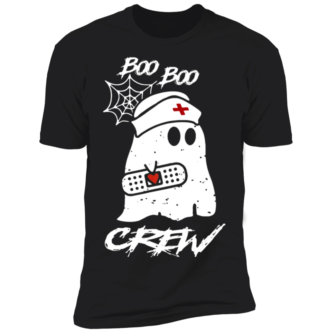 Boo Boo Crew Nurse Ghost Funny Halloween Costume Gift Men’S Premium T-Shirt