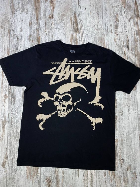 Stussy Bounty Hunter T-Shirt, Shirt Outfit Idea