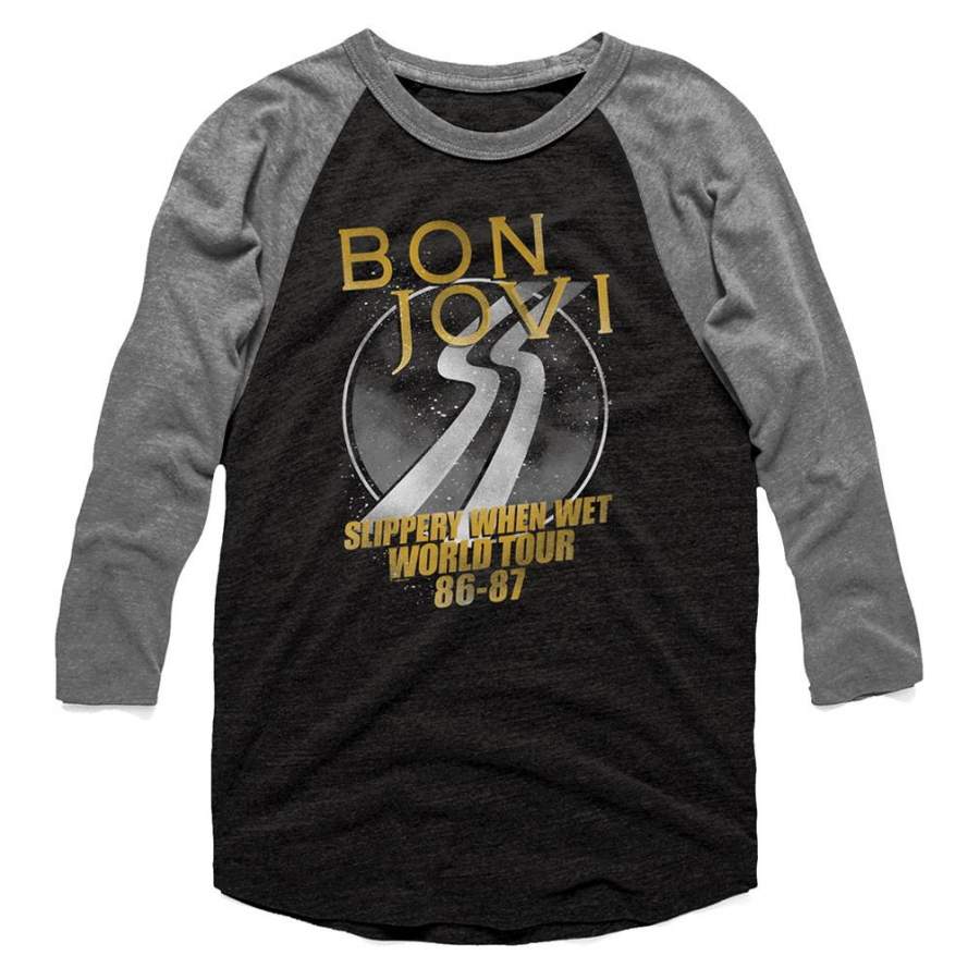 Bon Jovi World Tour Raglan Sleeve T-Shirt