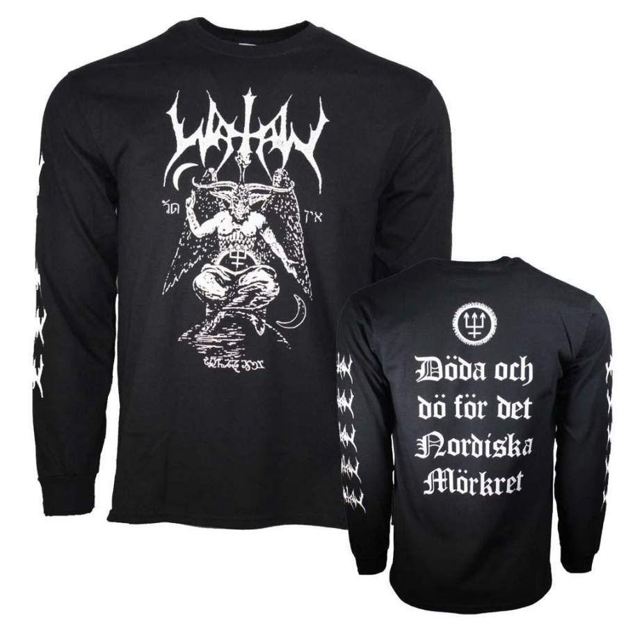 Watain Baphomet Black Long Sleeve T-Shirt