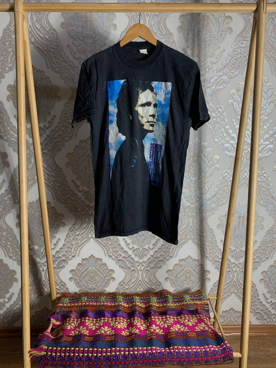 VERY RARE CLIFF RICHARD SINGER T-SHIRT 1989 METAL PUNK Y2K, Shirt Outfit, Gift For Men, For Women