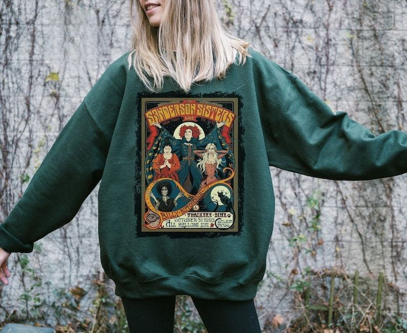 Vintage Style Halloween Crewneck Sweatshirt