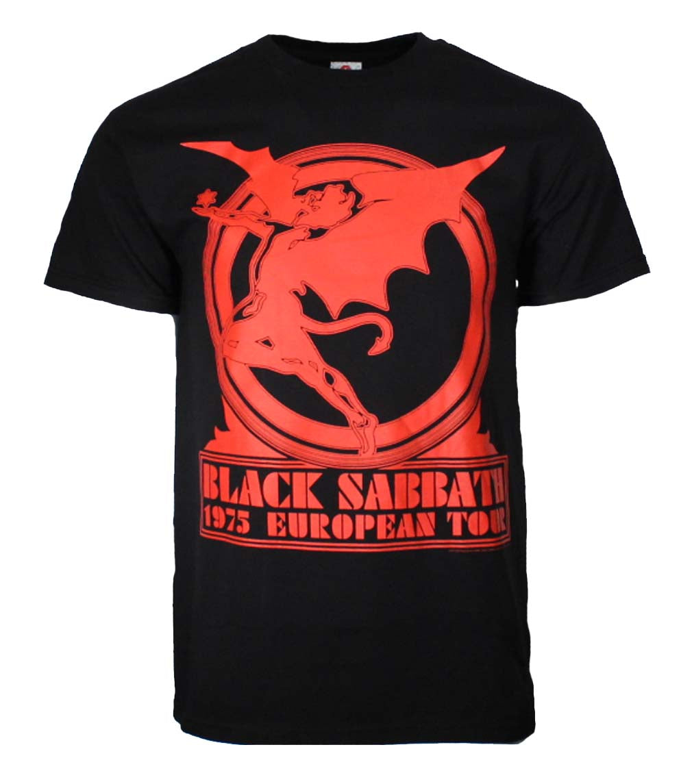 Black Sabbath European Tour ’75 T-Shirt