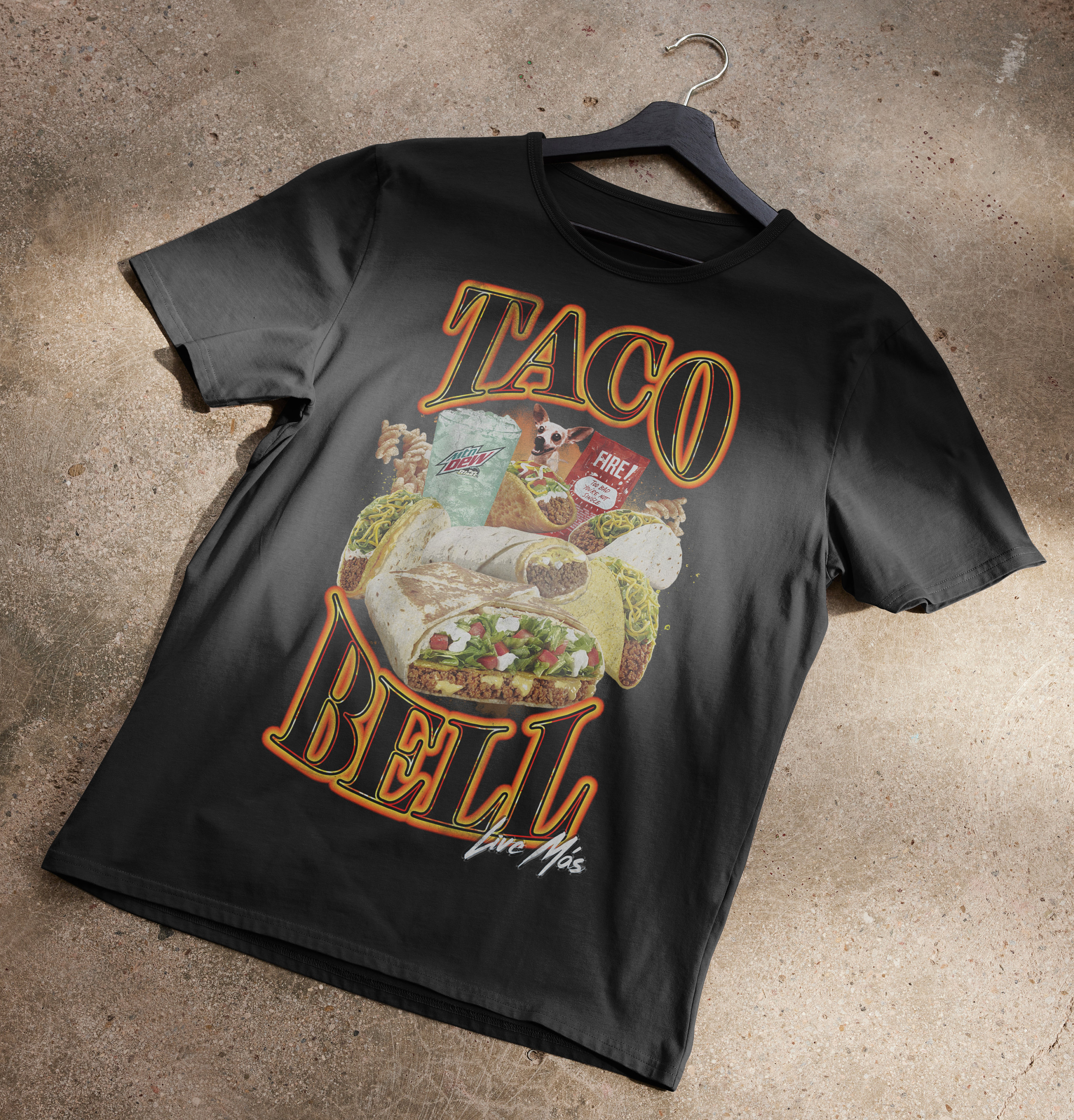 Taco Bell 90’s Bootleg T-Shirt