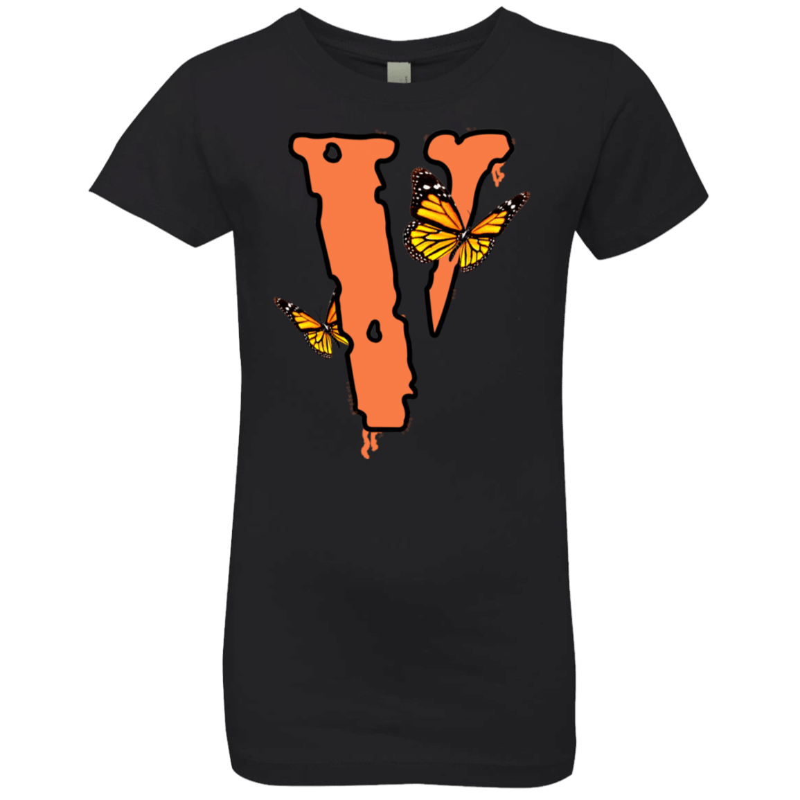 Vlone Men’S Vlone Letter Print Girls Premium T-Shirt