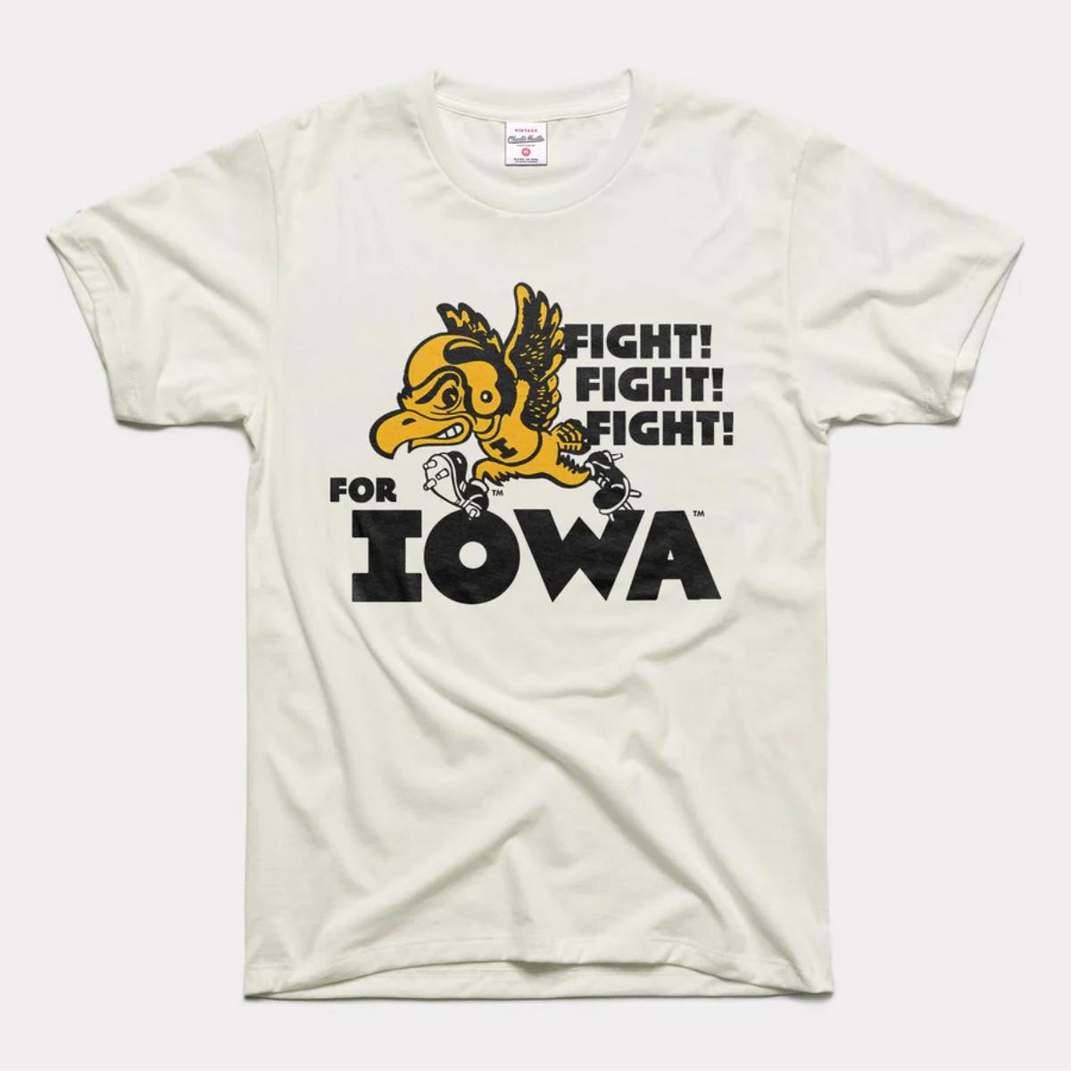 VINTAGE 90S THE FINAL FOUR Fight! for Iowa Hawkeyes Tee Championships T-SHIRT NCAA COTTON, Shirt Outfit Idea