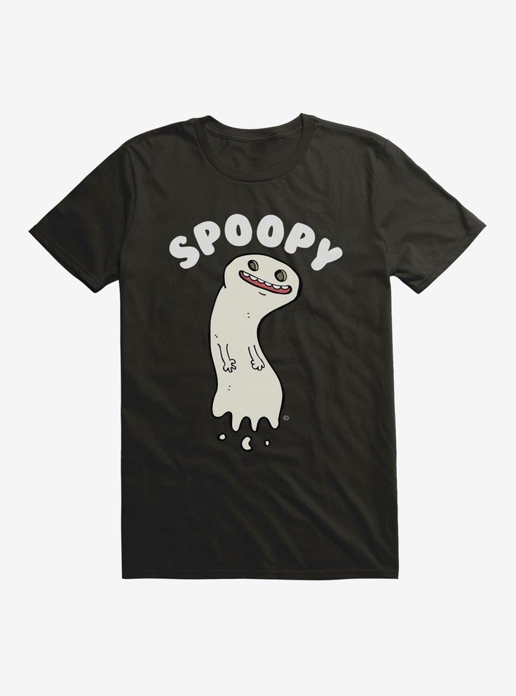 Spoopy Ghost T-Shirt, Halloween Costume Ideas, Shirt Outfit Ideas