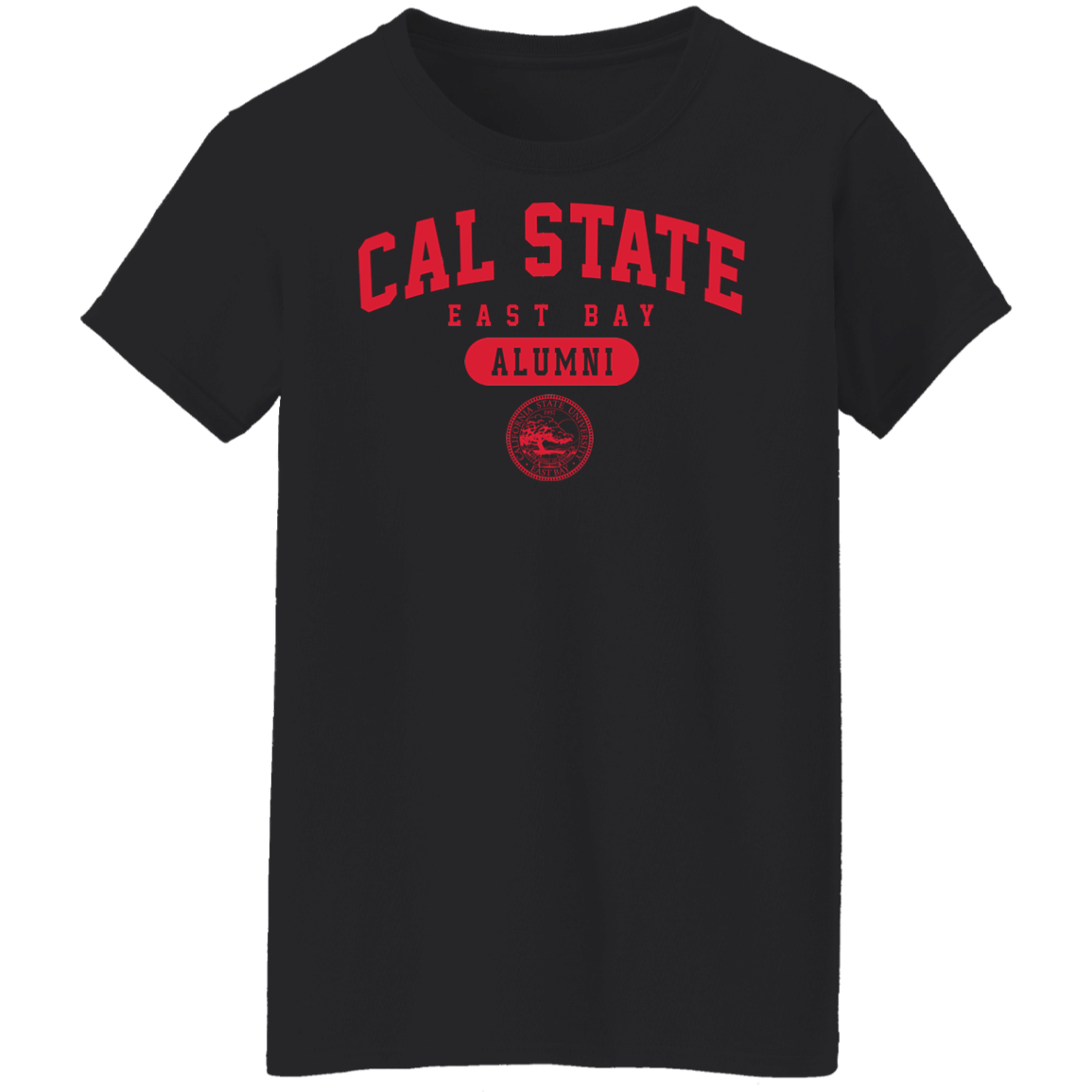 California State University East Bay Pioneers Alumni Red Ladies’ T-Shirt