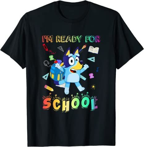 Back To School 2021 – I’M Ready For School Back To School Adult, Youth Shirt