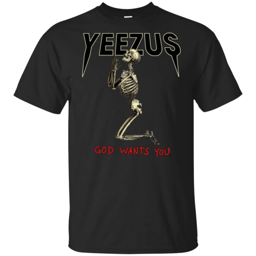 Yeezus Kid God Wants You Yeezus t-shirt