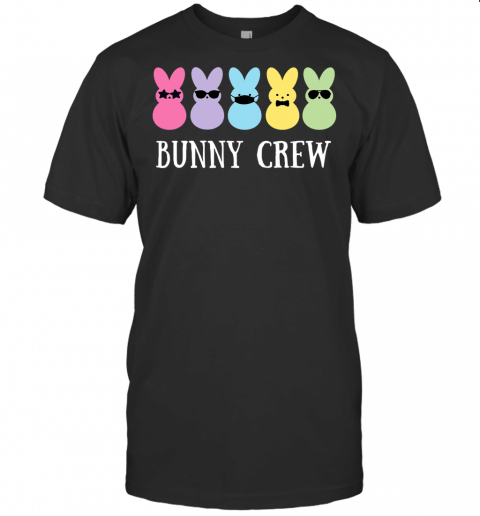 Bunny Crew Easter Family Matching Brother Sister Mom Dad T Shirt